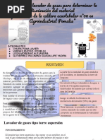 Lavador de Gases para Determinar La Disminución Del Material Particulado de La Caldera Acuotubular N°06 en Agroindustrial Pomalca