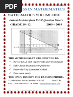 Success in Maths p1