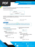 Teoría de Exponentes - Introducción