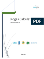 Biogas Calculator Manual