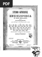 CZERNY - Studio Generale - Enciclopedia Di Passi Brillanti