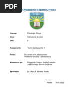 La Adolescencia Problemas Sociales