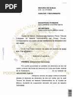 Acuerdo Recurso Queja para Suspensión Provisional B