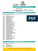 RESULTADO PRELIMINAR 2a Etapa SUPERINTENEDENTE Ed 92 2021