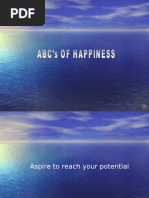 ABC's of Happiness