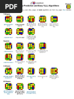 PLL Skip Prediction and Easy 1LLL Algorithms: T-Shapes