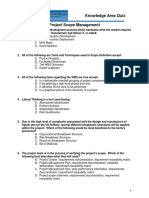 Test-Questions Scope Pmbok-4th-Ed Final v1.0