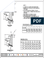 Toe Wall Details-1 M - 2 M