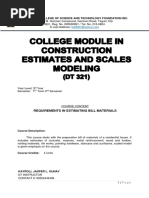 DT 321 Pre Lim Module