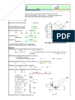 Corner Bracing Connection Capacity Based On AISC 360-10/16 Design Criteria