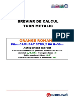 Breviar de Calcul Pilon CTR5 2 B6 30m 9mp 0 5kpa