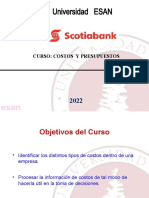 Curso COSTOS SCOTIANK BANK SESION 1 Y 2 A