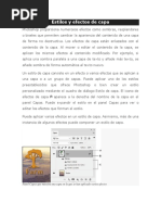 Estilos y Efectos de Capa Photoshop