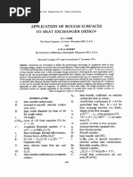 Webb, Eckert - 1972 - Application of Rough Surfaces To Heat Exchanger