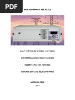 Relé de Distancia Abb Rel512