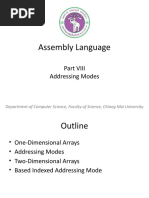 Assembly Language: Addressing Modes