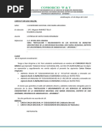 Renovación de Carta Fianzas