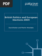 British Politics and European Elections