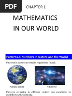 A - Chapter 1 Mathematics in Our World