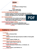 Research of Architecture Nature of Design Theory