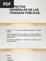 Aspectos Generales de Las Finanzas Públicas