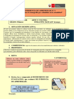 EXPERIENCIA DE APRENDIZAJE 2 - S (8) - Primero AÑO