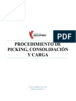 Picking, Consolidacion y Carga