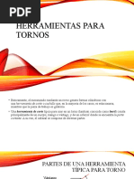 Herramientas para Tornos