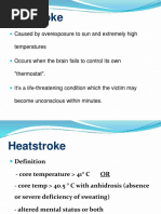 Hot and Cold Emergencies, Bites, Shock and Choking