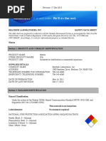 Seachem Laboratories, Inc. Safety Data Sheet