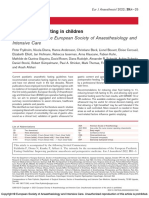 Pre Operative Fasting in Children A Guideline.2