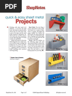 Projects: Quick & Easy Sheet Metal