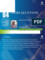 04 Modul PPT - Teori Akuntansi - Kerangka Konseptual