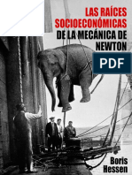 Las Raíces Socioeconómicas de La Mecánica de Newton