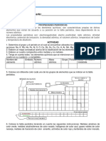 Actividad Tabla Periodica