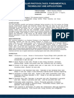 Solar Photovoltaics: Fundamentals, Technology and Applications