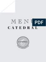 Menu Catedral 2021