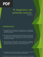 1.3 El Diagnóstico Del Ambiente Externo