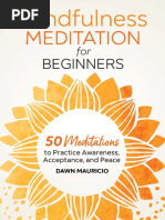 Mauricio, Dawn - Mindfulness Meditation For Beginners - 50 Meditations To Practice Awareness, Acceptance, and Peace-Rockridge Press (2020)