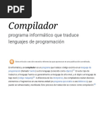 Compilador - Wikipedia, La Enciclopedia Libre