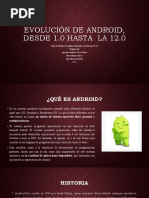 Evolución de Android, Desde 1.0 Hasta La 12.0