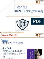 Lpu:: Cse202: Object Oriented Programming