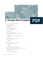 Google SEO Fundamentals