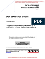 Iso 17026 Tangible Product Scheme Type 5