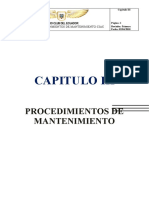 Capitulo 3 Procedimientos de Mantenimiento