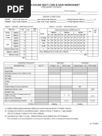 Heat Loss Calculation