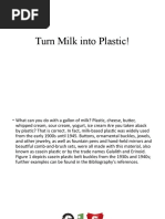 Turn Milk Into Plastic!