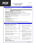 Hoja de Seguridad Cemento Vulcanizante Bv-03