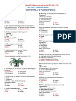 Ans BOT CH-7 Gymnosperms MCQ TEST