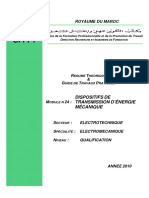 M - 24 - Dispositifs de Transmission D'énergie Mécanique - (WWW - Diploma.ma)